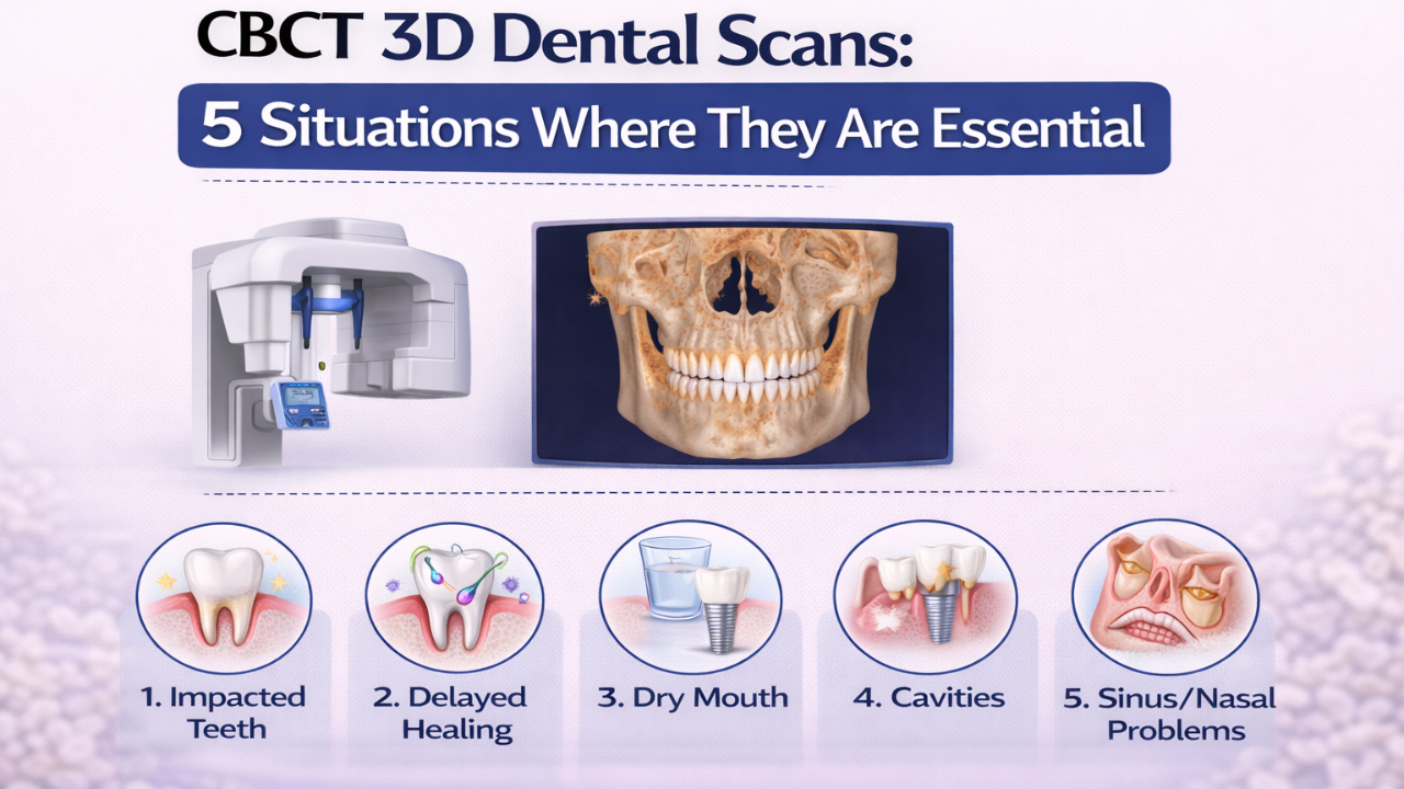 CBCT 3D Dental Scans 5 Situations Where They Are Essential 