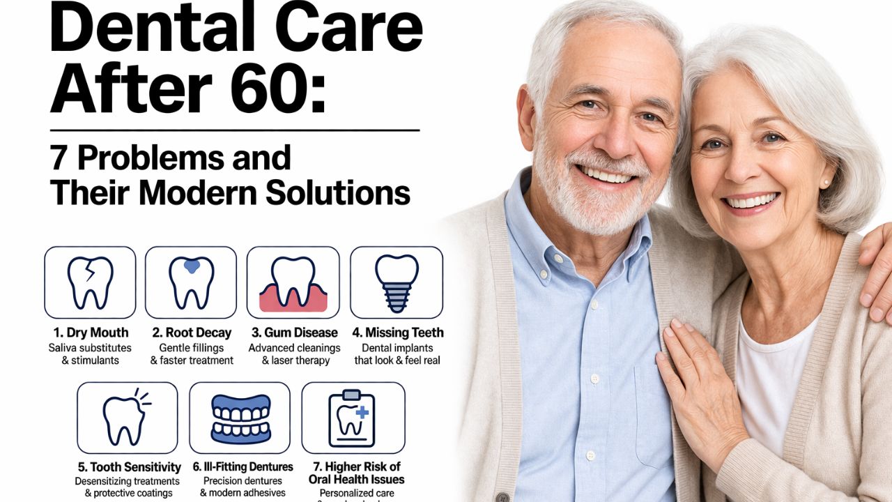 Dental Care After 60: 7 Problems and Their Modern Solutions