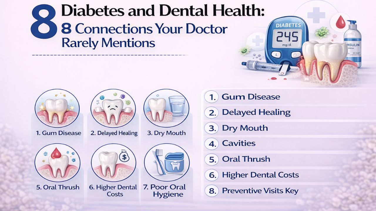 Diabetes and Dental Health 8 Connections Your Doctor Rarely Mentions