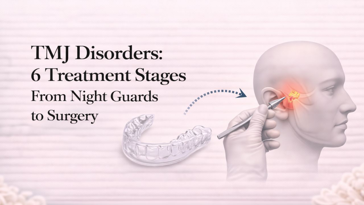 TMJ Disorders: 6 Treatment Stages From Night Guards to Surgery