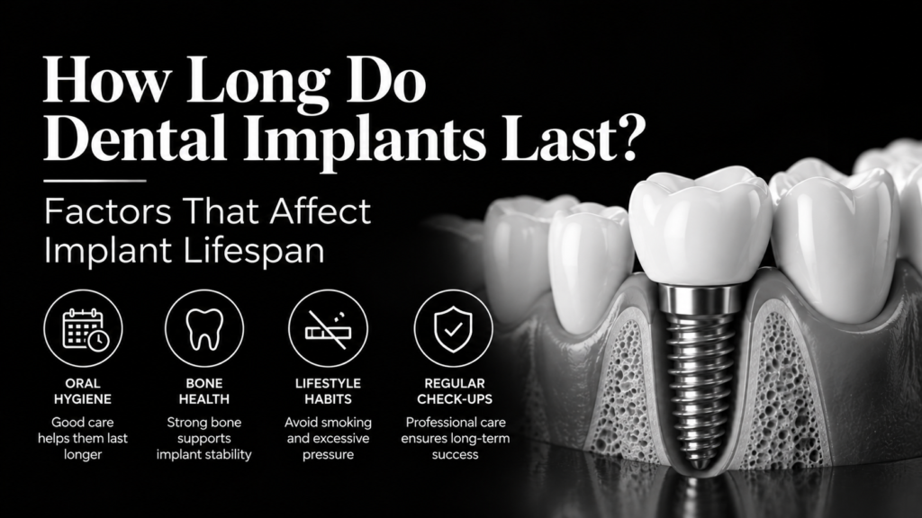 How Long Do Dental Implants Last Factors That Affect Implant Lifespan